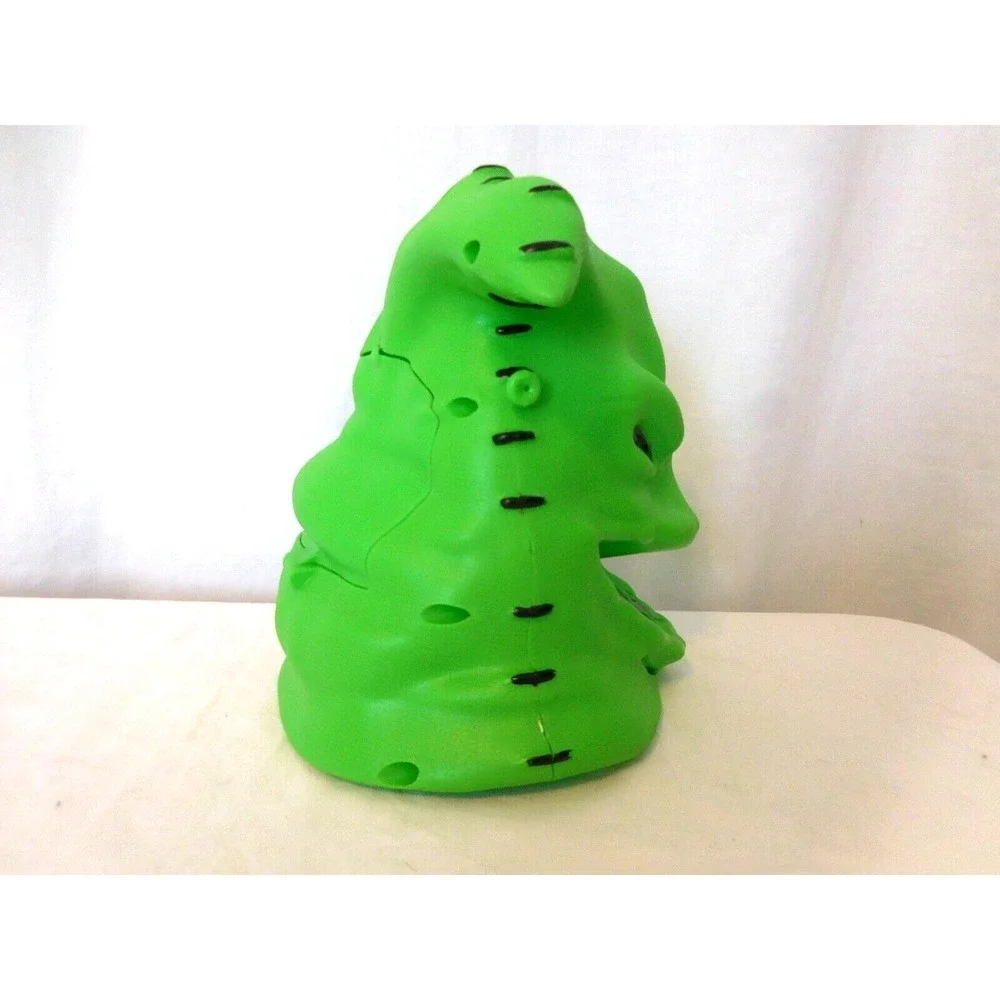 Disney Parks 2019 Nightmare NBC Light Up Green Oogie Boogie Popcorn Bucket Works